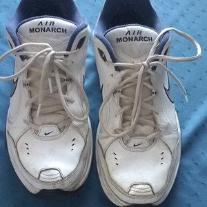 Nike Air Monarch tennis shoes, size 13